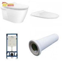 NGUYÊN BỘ BÀN CẦU TREO TƯỜNG AMERICAN STANDARD VF-3119B NẮP ÊM WP-C119 CHÍNH HÃNG