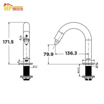 VÒI LAVABO CẢM ỨNG AMERICAN STANDAR WF-8102 CHÍNH HÃNG