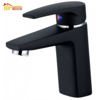 VÒI LAVABO NÓNG LẠNH MÀU ĐEN CAESAR B390CBU CHÍNH HÃNG