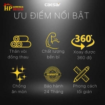 VÒI LAVABO NÓNG LẠNH CAESAR B900CU CHÍNH HÃNG