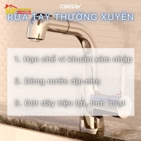 VÒI LAVABO NÓNG LẠNH CAESAR B900CU CHÍNH HÃNG