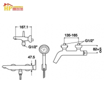 SEN TẮM NÓNG LẠNH AMERICAN STANDARD WF-0511 CHÍNH HÃNG