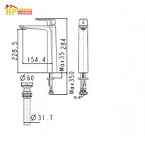 VÒI LAVABO NÓNG LẠNH AMERICAN STANDARD WF-1702 CHÍNH HÃNG