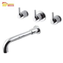 VÒI LAVABO NÓNG LẠNH ÂM TƯỜNG AMERICAN STANDARD  WF-3321 CHÍNH HÃNG