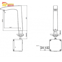 VÒI LAVABO CẢM ỨNG AMERICAN STANDARD WF-8507.AC CHÍNH HÃNG