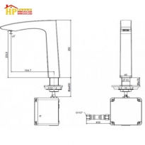 VÒI LAVABO CẢM ỨNG AMERICAN STANDARD WF-8507.DC CHÍNH HÃNG
