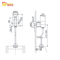 VAN XÃ TIỂU CẢM ỨNG AMERICAN STANDARD WF-8834 CHÍNH HÃNG