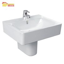 LAVABO TREO TƯỜNG CHÂN NGẮN AMERICAN STANDARD WP-F550/0740-WT CHÍNH HÃNG