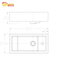 CHẬU LAVABO ĐẶT BÀN AMERICAN STANDARD WP-F667 CHÍNH HÃNG