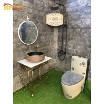 CHÂN KỆ SẮT MỸ THUẬT KS-03