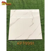 GẠCH LÁT NỀN 90X90 TRẮNG KHÓI KHẮC KIM 9991 CAO CẤP GIÁ RẺ
