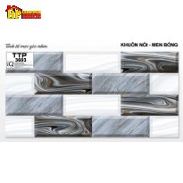 GẠCH ỐP TƯỜNG 30X60 TRANG TRÍ Ô VUÔNG XÁM XANH 3603 CAO CẤP GIÁ RẺ