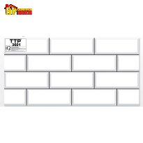 GẠCH ỐP TƯỜNG 30X60 TRANG TRÍ Ô CHỮ NHẬT TRẮNG 3601 CAO CẤP GIÁ RẺ