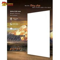 GẠCH LÁT NỀN 60X120 SIÊU BÓNG TRẮNG TRƠN 010 NHẬP KHẨU CAO CẤP