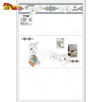 GẠCH ỐP TƯỜNG 30X60 TRẮNG VÂN KHÓI ĐIỂM BÌNH BÔNG HOA LAN TRẮNG CAO CẤP GIÁ RẺ