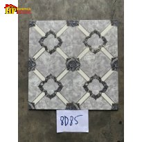 GẠCH TRANG TRÍ 30X30 HOA VĂN BÔNG XÁM CỔ ĐIỂN NHẬP KHẨU CAO CẤP