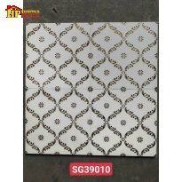 GẠCH TRANG TRÍ 30X30 HOA VĂN VƯƠNG MIỆN KHẮC KIM NHẬP KHẨU CAO CẤP