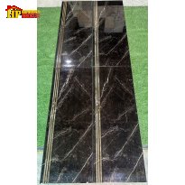 GẠCH LÁT CẦU THANG 47X120 ĐEN VÂN KHẮC KIM NHẬP KHẨU CAO CẤP