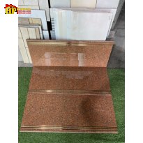 GẠCH CẦU THANG 47X120 VÂN ĐÁ HOA CƯƠNG NÂU NHẬP KHẨU CAO CẤP 