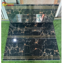 GẠCH CẦU THANG 47X120 ĐEN VÂN CAM