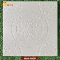 GẠCH SÂN VƯỜN 40X40 HOA VĂN BÔNG KEM GS4001 CAO CẤP GIÁ RẺ