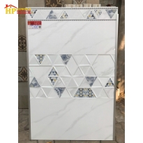 GẠCH ÓP TƯỜNG 30X60 TRẮNG VÂN KHÓI ĐIỂM TAM GIÁC 3D CAO CẤP GIÁ RẺ