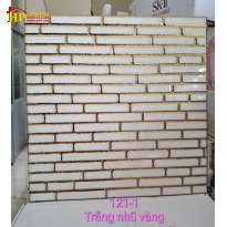 GẠCH TRANG TRÍ 30X30 TRẮNG CHIA THÀNH TỪNG VIÊN NHỎ ĐAN XEN  NHAU KHẮC KIM NHẬP KHẨU CAO CẤP
