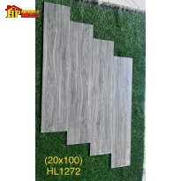 GẠCH LÁT NỀN GIẢ GỖ 20X100 VÂN GỖ XÁM TRUNG TÍN 1272 NHẬP KHẨU CAO CẤP
