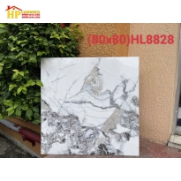 GẠCH LÁT NỀN 80X80 TRẮNG VÂN KHÓI LỚN 8828