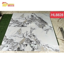 GẠCH LÁT NỀN 80X80 TRẮNG VÂN KHÓI LỚN 8828