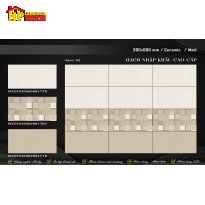 GẠCH ỐP TƯỜNG 30X60 VÂN NÂU ĐIỂM VUÔNG BÔNG HIỆU ỨNG 3D NHẬP KHẨU CAO CẤP
