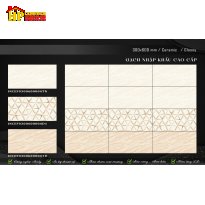 GẠCH ỐP TƯỜNG 30X60 VÂN ĐÁ MARBLE NÂU KEM ĐIỂM HOA VĂN KIM CƯƠNG HIỆU ỨNG 3D NHẬP KHẨU CAO CẤP