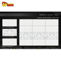 GẠCH ỐP TƯỜNG 30X60 VÂN MÂY XÁM ĐẬM LỢT ĐIỂM TAM GIÁC LỒNG GHÉP NHẬP KHẨU CAO CẤP