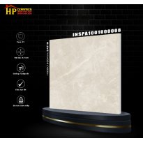 GẠCH LÁT NỀN 100X100 VÂN ĐÁ KEM 008 NHẬP KHẨU CAO CẤP