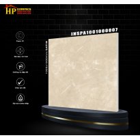 GẠCH LÁT NỀN 100X100 VÂN ĐÁ NÂU VÀNG 007 NHẬP KHẨU CAO CẤP