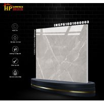 GẠCH LÁT NỀN 100X100 VÂN ĐÁ MARBLE XÁM ĐẬM 003 NHẬP KHẨU CAO CẤP