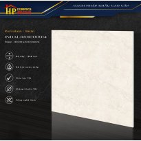 GẠCH LÁT NỀN 100X100 VÂN ĐÁ MARBLE KEM MỜ MỊN 014 NHẬP KHẨU CAO CẤP