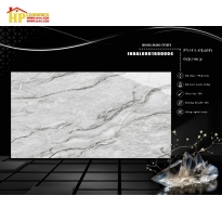 GẠCH LÁT NỀN 80X160 MÀU XÁM VÂN ĐÁ CHẢY 04 NHẬP KHẨU CAO CẤP