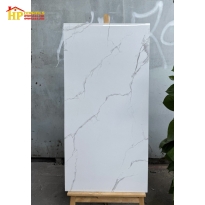 GẠCH LÁT NỀN 60X120 TRẮNG KHÓI NHẸ DÒNG VÂN CALACATTA NHẬP KHẨU CAO CẤP