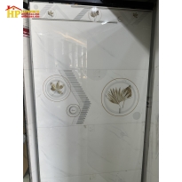 GẠCH ỐP TƯỜNG 40X80 TRẮNG VÂN KHÓI SIÊU BÓNG ĐIỂM LÁ 40802 CAO CẤP SIÊU BÓNG