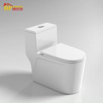 BÀN CẦU KHỐI TRẮNG THÙNG VUÔNG C037 NHẬP KHẨU CAO CẤP