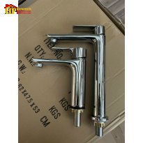 VÒI LAVABO LẠNH DÁNG TRỤ TAY GẬT GÙ 534  NHẬP KHẨU CAO CẤP GIÁ RẺ 