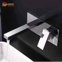 VÒI LAVABO NÓNG LẠNH ÂM TƯỜNG VUÔNG 140 CAO CẤP GIÁ RẺ