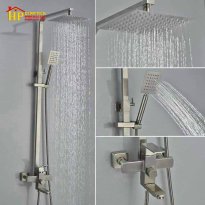 SEN CÂY TẮM ĐỨNG VUÔNG INOX 304 8110 CAO CẤP GIÁ RẺ