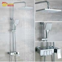 SEN CÂY TẮM ĐỨNG MẠ CROME NÓNG LẠNH PHÍM ĐÀN 8151 CAO CẤP GIÁ RẺ