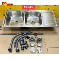 CHẬU RỬA CHÉN 2 HỘC 1 CÁNH 10545 GIÁ RẺ