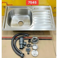 CHẬU RỬA CHÉN 1 HỘC 1 CÁNH 7545 CAO CẤP GIÁ RẺ