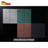 GACH MOSAIC TRANG TRÍ 296X300 VỈ THANH NHỎ 22X145 CÓ 6 MÀU NHẬP KHẨU CAO CẤP GIÁ RẺ