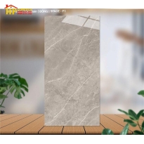 GẠCH LÁT NỀN 60X120 VÂN ĐÁ XÁM PHA NÂU NHẸ 12013 CAO CẤP GIÁ RẺ