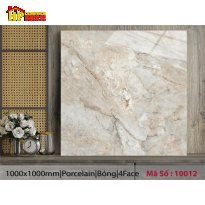 GẠCH LÁT NỀN 100X100 TRẮNG NGỌC TRAI KẾT HỢP KEM VÂN ĐÁ THẠCH ANH 10012 CAO CẤP GIÁ RẺ